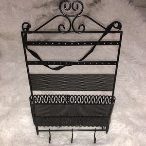 Black Hanging Jewelry/Accessories Holder
